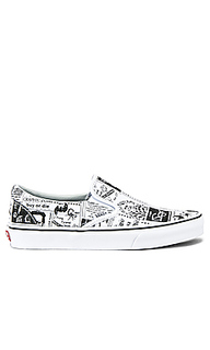 Кроссовки classic slip-on - Vans