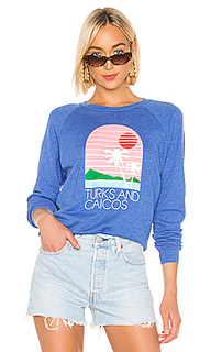 Свитшот с графикой turks & caicos fiona - Wildfox Couture