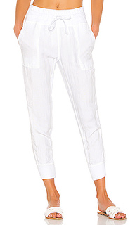 Брюки relaxed canvas linen - James Perse