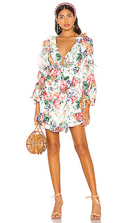 Короткое платье allia frill - Zimmermann