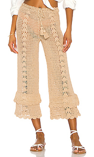 Юбка-брюки с высокой талией crochet - LPA