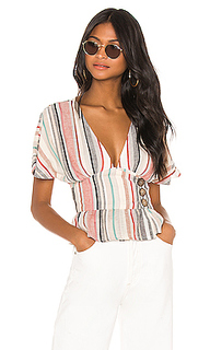 Топ в полоску salma - House of Harlow 1960