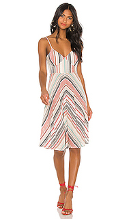 Миди платье в полоску freya - House of Harlow 1960