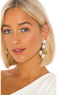 Серьги-кольца mollie - Jennifer Behr