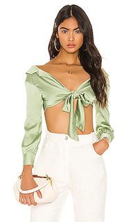 Топ со спущенными плечами fiona - superdown