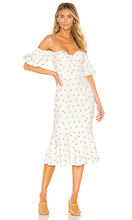 Платье миди elise - MAJORELLE