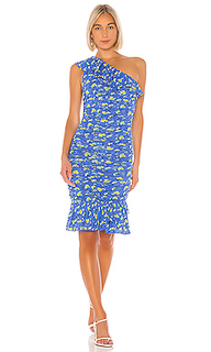 Платье с одним плечом aerin - Diane von Furstenberg