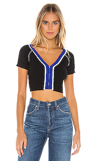 Irene rib crop top - superdown
