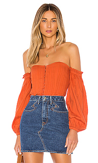 Топ с длинным рукавом betsey - MAJORELLE