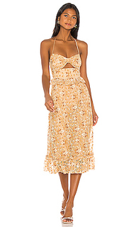 Платье миди jessica - MAJORELLE