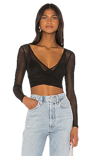 Maisie mesh crop top - superdown