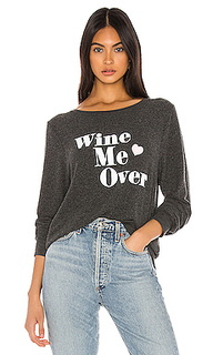 Свитшот wine me over - Wildfox Couture