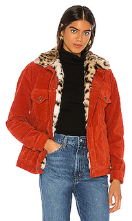 Oversized faux leopard jacket - Pam & Gela