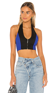 Dani zip front top - superdown