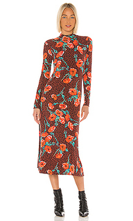 Платье retro romance midi - Free People