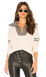 Свитер с воротником на молнии nichola - 360CASHMERE
