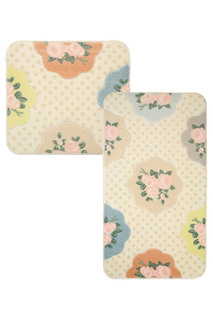 Коврик для ванной, 2 шт CONFETTI