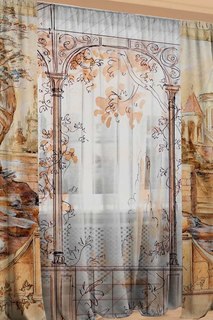 Портьера для гостинной Zlata Korunka