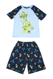 Пижама "Инопланетные гости", светящийся принт Freeze Light