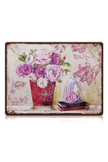 Табличка в стиле прованс Декоративная жесть