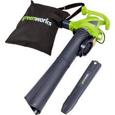 Садовый пылесос-воздуходувка GreenWorks GBV2800 (2402707)