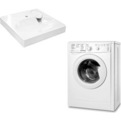 Cтиральная машина с раковиной Indesit IWUB 4085, Эстет Lea 60
