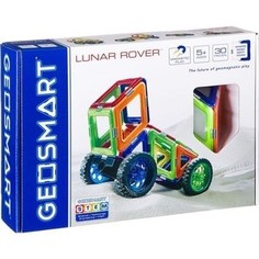 Магнитный конструктор Bondibon GEOSMART Луноход 4 колеса, 30 деталей (ВВ2315 )