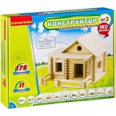 Конструктор Bondibon из деревянных брусьев №3 (ВВ2603 )