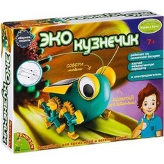 Конструктор Bondibon Науки с Буки, Эко кузнечик (ВВ2407 )