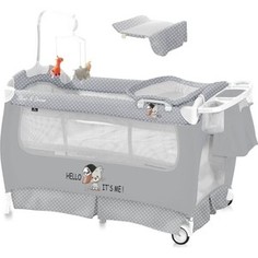 Манеж Lorelli SleepNDream Серый Grey Cool Cat 1934