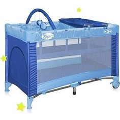 Манеж Lorelli Zippy 2 Plus Синий Blue Knight 1212
