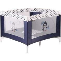 Манеж Lorelli Play station Синий Blue&White Penguin 1936