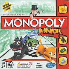 Настольная игра Hasbro Моя первая монополия A6984
