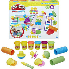 Масса для лепки Hasbro Play-Doh ИГРОВОЙ НАБОР ТЕКСТУРЫ И ИНСТРУМЕНТЫ