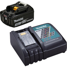 Аккумулятор и зарядное устройство Makita DC18RC+BL1830B, 18В, 3.0Ач, Li-ion