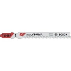 Пилки для лобзика Bosch 92мм 3шт T102BF Clean for PммA (2.608.636.780)