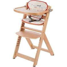 Стульчик для кормления Safety 1st. Timba with Tray and Cushion + мягкий вкладыш Natural Wood