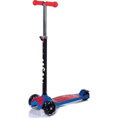 Самокат 3-х колесный BabyHit MAXI BLUE RED синий с красным