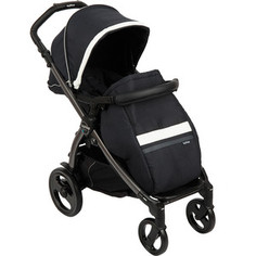 Коляска прогулочная Peg-Perego BOOK PLUS POP UP, с шасси BOOK 51 TITANIA Luxe Prestige (т.синий) GL000917774