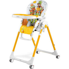 Стульчик для кормления Peg-Perego PRIMA PAPPA FOLLOW ME FOX & FRIENDS (салатовый/рисунок) GL000880643