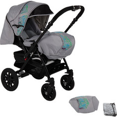 Коляска прогулочная Capella S-803WF СИБИРЬ СВ.СЕРЫЙ GL000984338