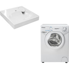 Cтиральная машина с раковиной Candy Aqua 2D 1140, Эстет Lea 60