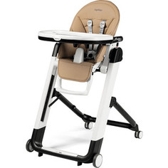 Стульчик для кормления Peg-Perego SIESTA FOLLOW ME NOCE (беж/эко-кожа) GL000885211