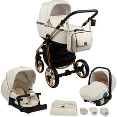 Коляска 3 в 1 Adamex REGGIO Special Edition св.бежевый Y844 GL000979457