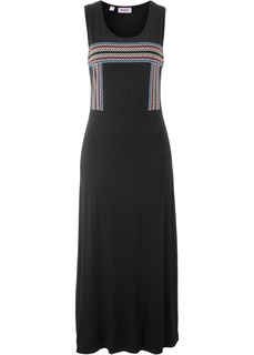 Платье с принтом, трикотаж Bonprix