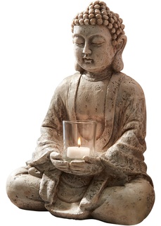 Подсвечник-статуэтка Будда Bonprix