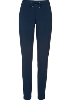 Брюки с лампасами и поясом на резинке Bonprix