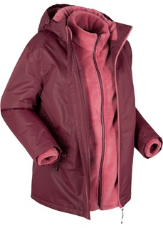 Куртка 3 в 1, внутренняя куртка из мягкого флиса Bonprix