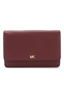 Кожаный кошелек с ремешком MICHAEL Michael Kors