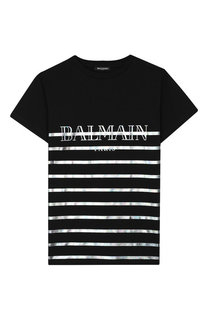 Хлопковая футболка Balmain